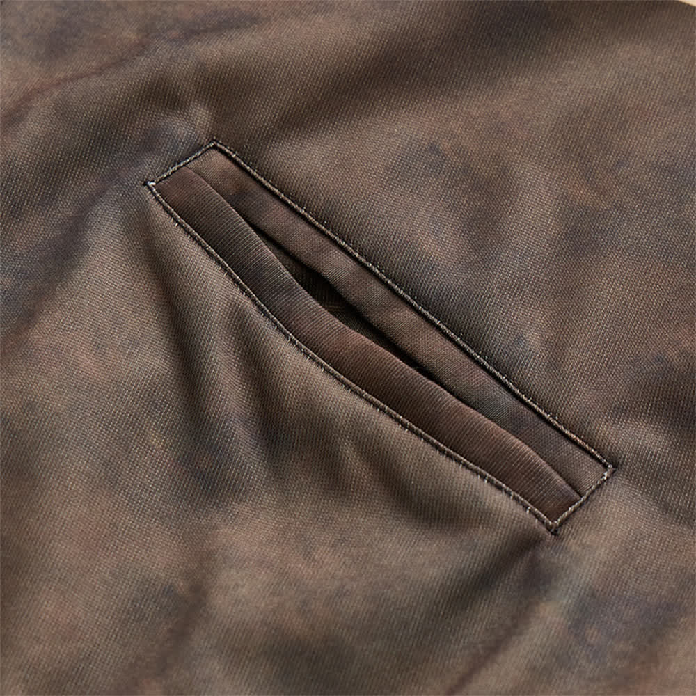 Winterarbeitsjacke mit Kapuze im Büffelmuster für Herren - image 6