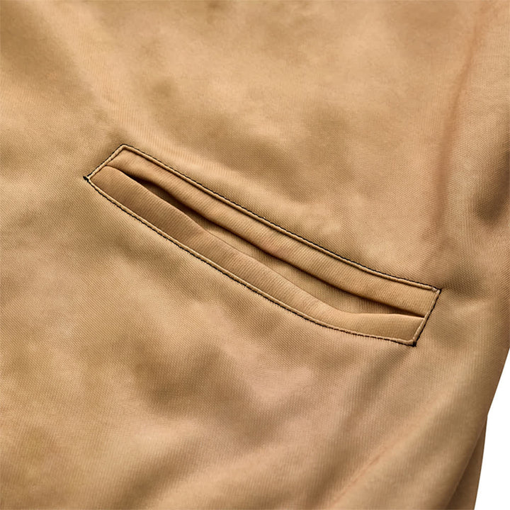 Herren-Kapuzenjacke mit 3D-Druck im Sunset Bison Tribal-Design, warmem Futter und warmem Futter - image 6