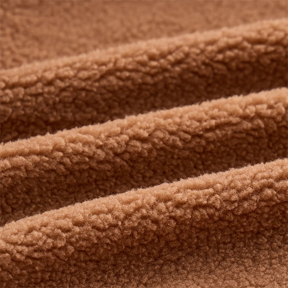 Gemütliche Cordjacke für Herren mit Kapuze und Fleecekragen - image 4