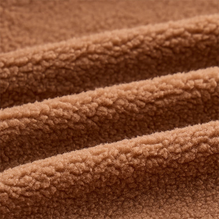 Gemütliche Cordjacke für Herren mit Kapuze und Fleecekragen - image 4