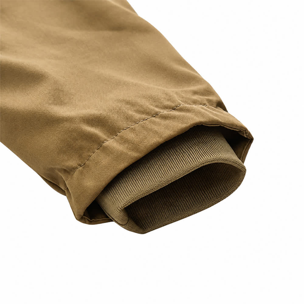 Warme Herren-Militärjacke, Winterbombermantel - image 10