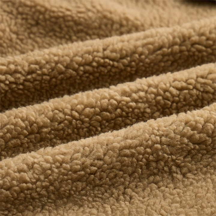 Warme Herren-Militärjacke, Winterbombermantel - image 6