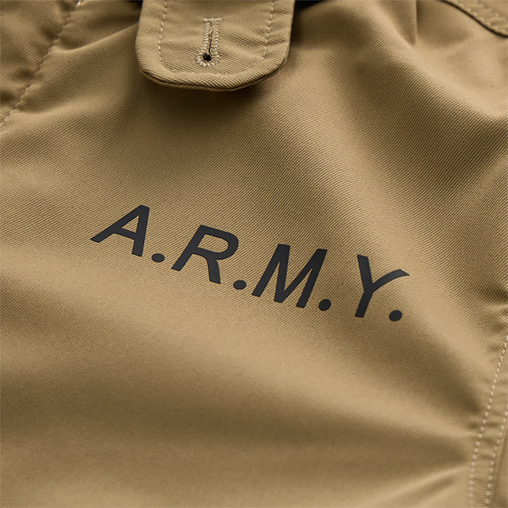 Warme Herren-Militärjacke, Winterbombermantel - image 7