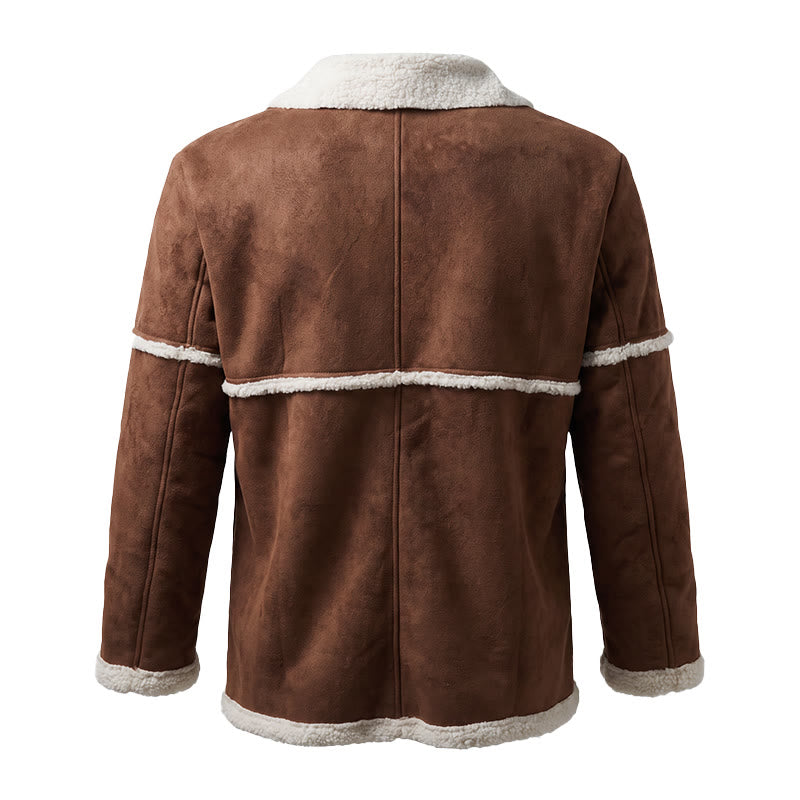Britischer Shearling-Mantel für Herren - image 9