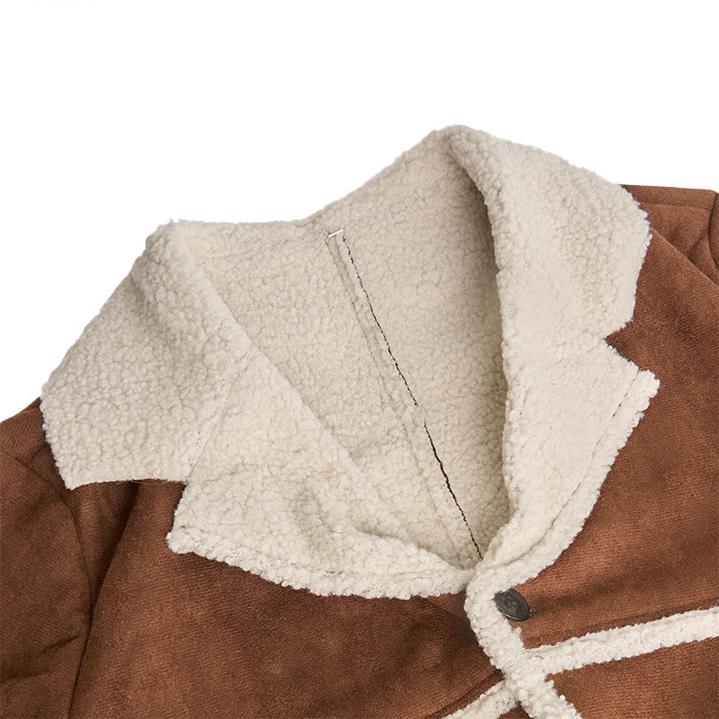 Britischer Shearling-Mantel für Herren - image 3