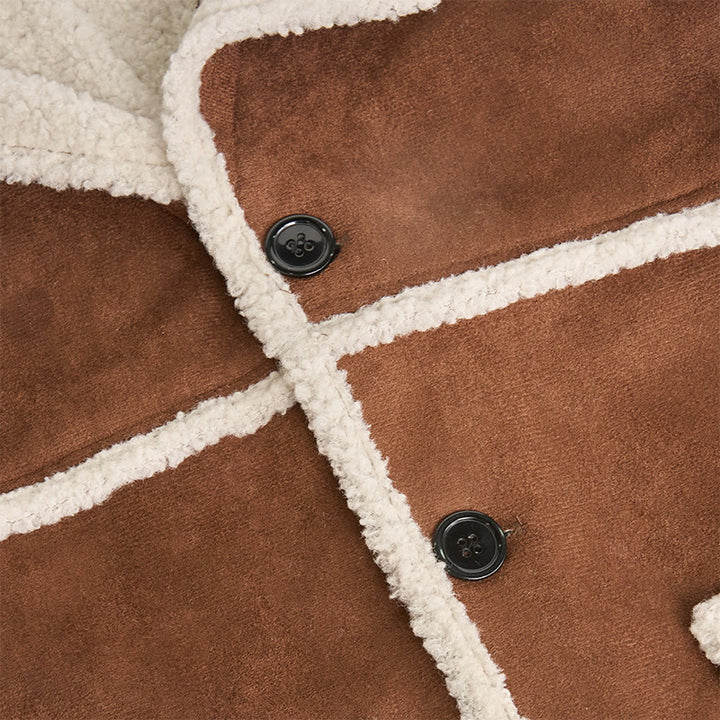 Britischer Shearling-Mantel für Herren - image 4