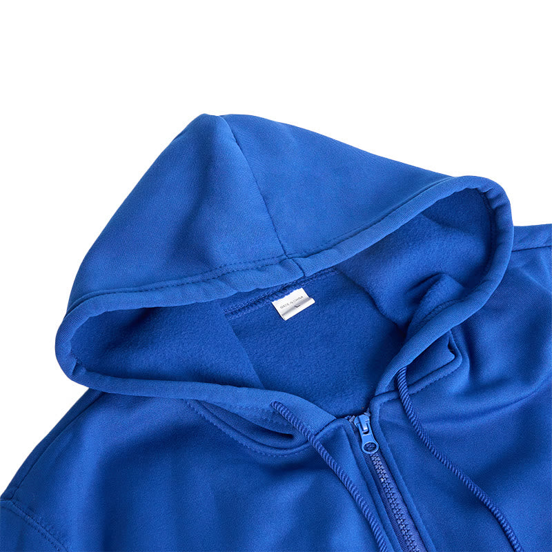 Herren-Fleecejacke mit Kapuze und lockerer Passform - image 16