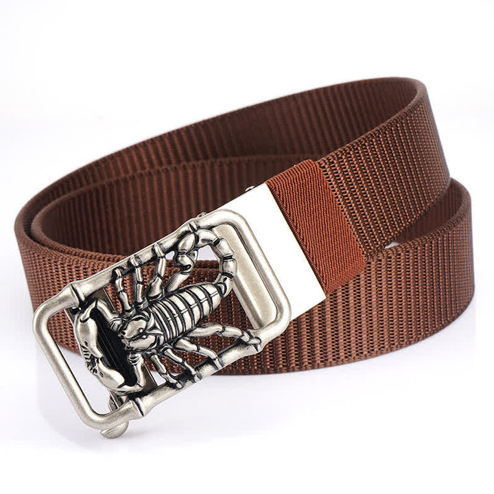 Herren King Scorpion Einfaches Nylon Gürtel