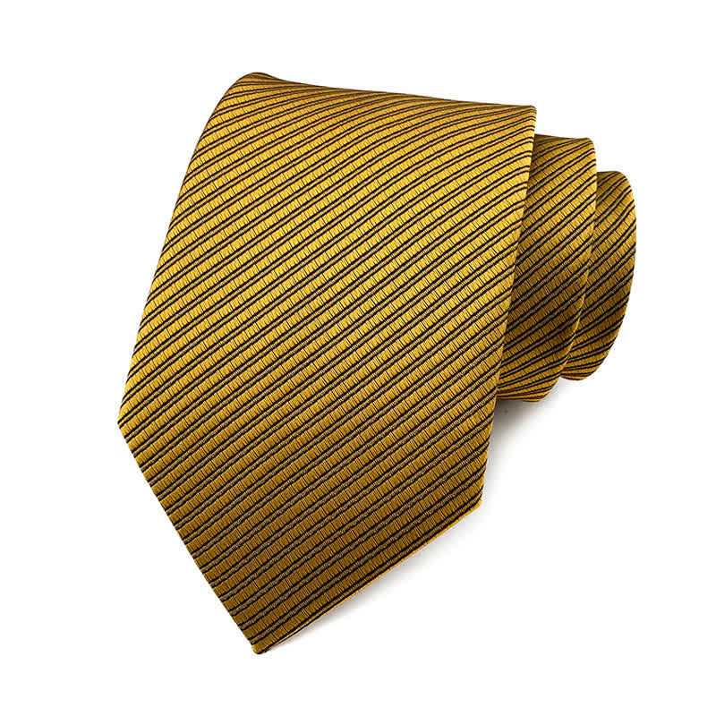 Männer Krawatte in Unifarben mit diskretem Twill-Muster