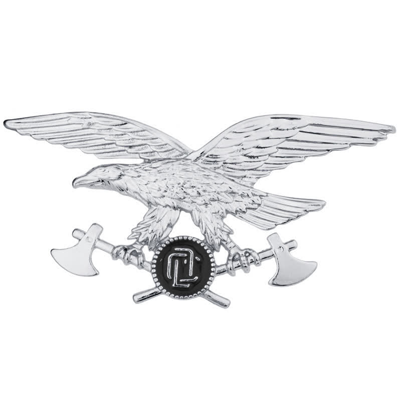 Männer Retro-Adler-Axt-Brosche