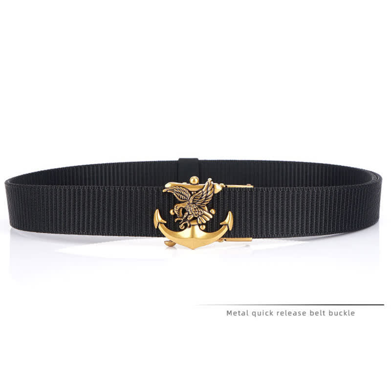 Herren Adler Anker Nylon Gürtel