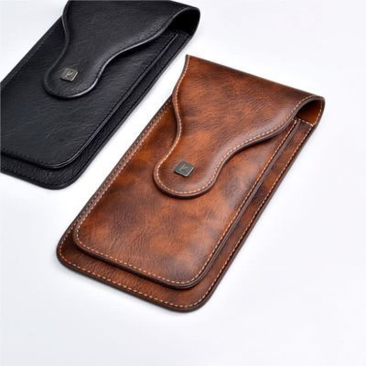 Magnetischer Clip Doppelschicht Handytaschen Gürteltasche - image 11