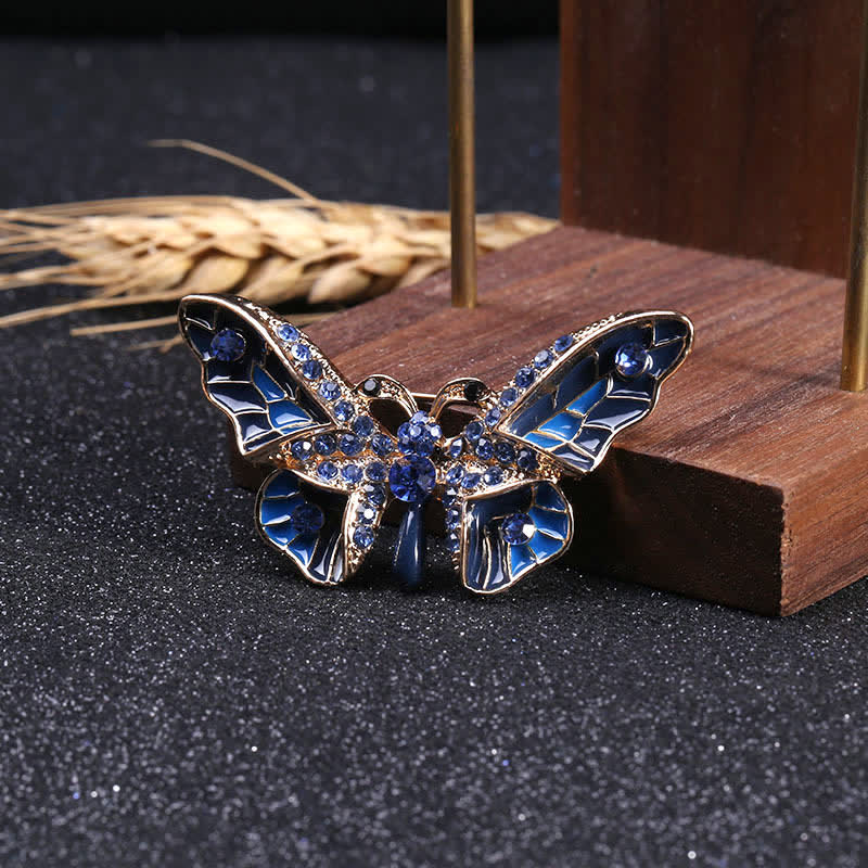 Damen Elegante märchenhafte Schmetterlingsbrosche