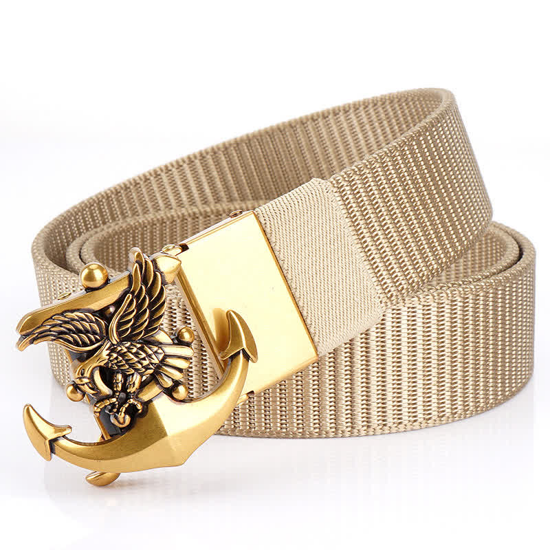 Herren Adler Anker Nylon Gürtel