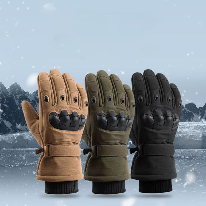Winter Thermische Alle Finger Schützende Taktische Handschuhe