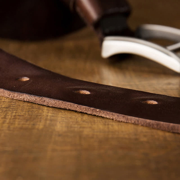 Original personalisierter Ledergürtel für Herren