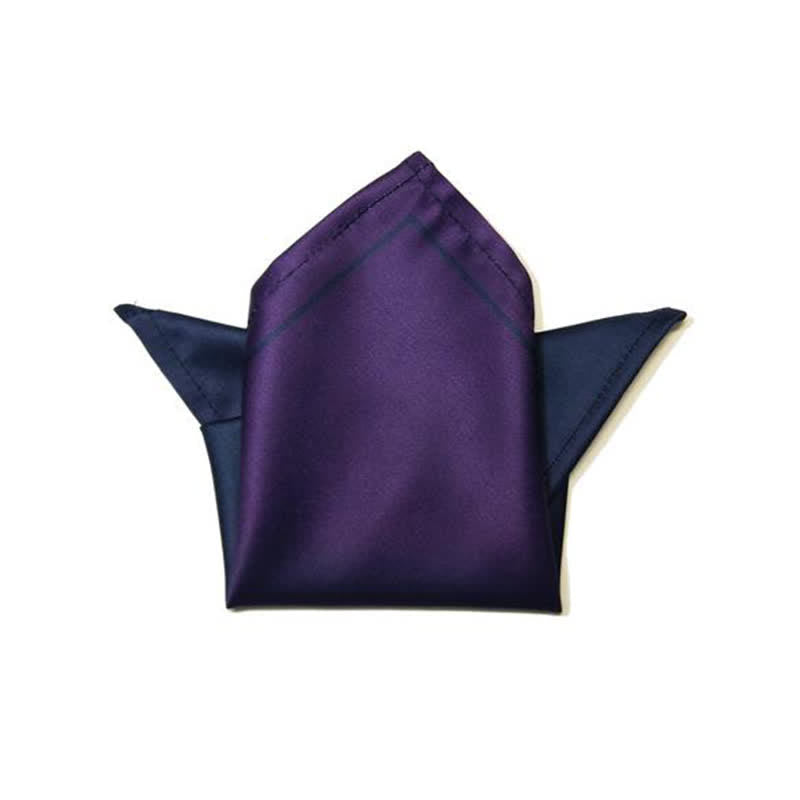 Herren schattierte Einstecktuch Twist Fliege