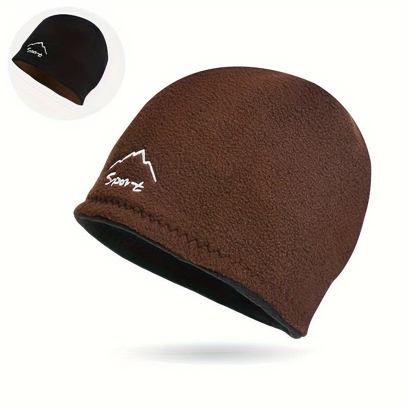 Winddicht Polar Fleece Wendemütze Warmer Hut