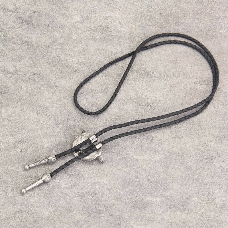 Western Rodeo Stierkopf Bolo-Tie