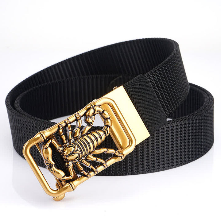 Herren King Scorpion Einfaches Nylon Gürtel