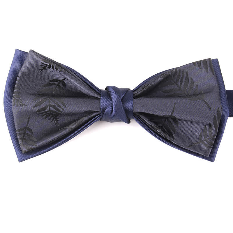 Elegante florale botanische Fliege für Herren