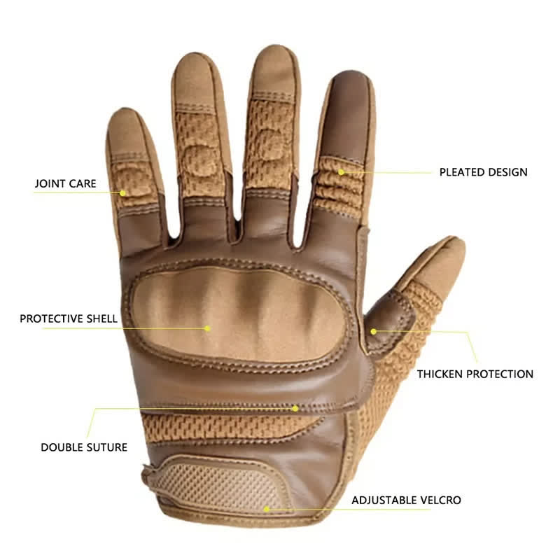 Gummi-Hartnoppen-Touchscreen-Taktikhandschuhe