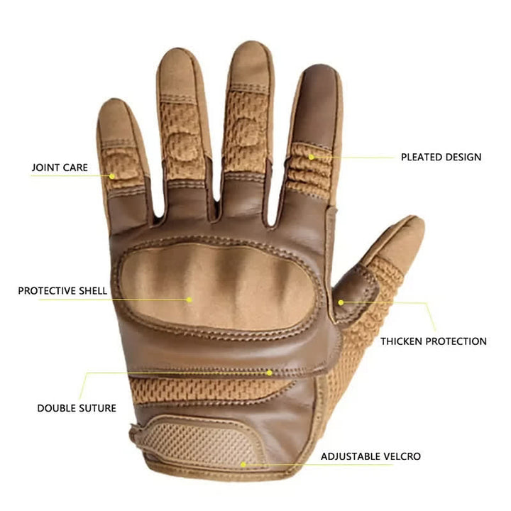 Gummi-Hartnoppen-Touchscreen-Taktikhandschuhe