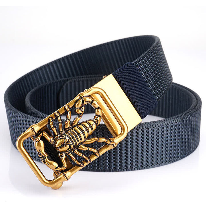 Herren King Scorpion Einfaches Nylon Gürtel