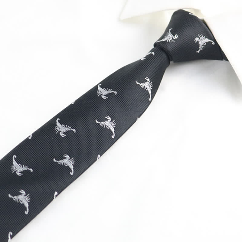 Herren Krawatte mit lustigen Tiermotiven