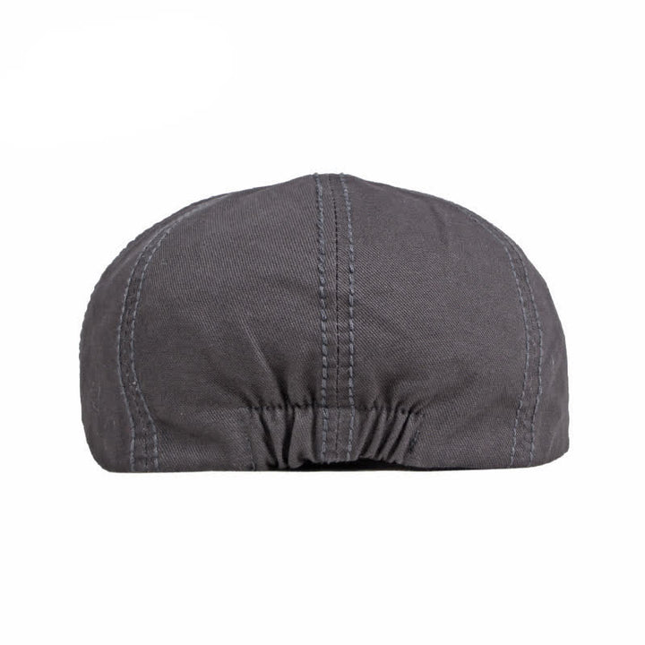 Lässige einfarbige Baumwoll-Tagesbarettkappe - image 6