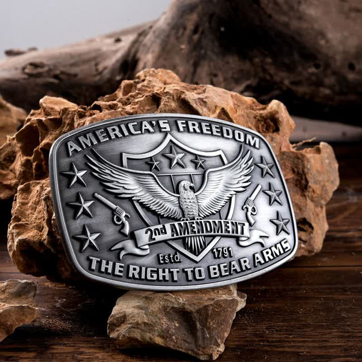 Herren DIY Adler Amerikas Freiheit Schnallen Ledergürtel