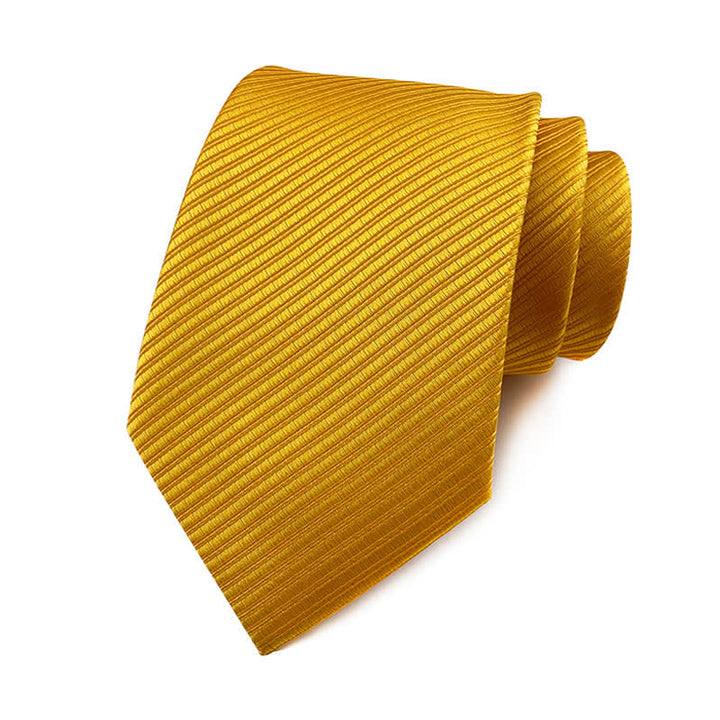 Männer Krawatte in Unifarben mit diskretem Twill-Muster