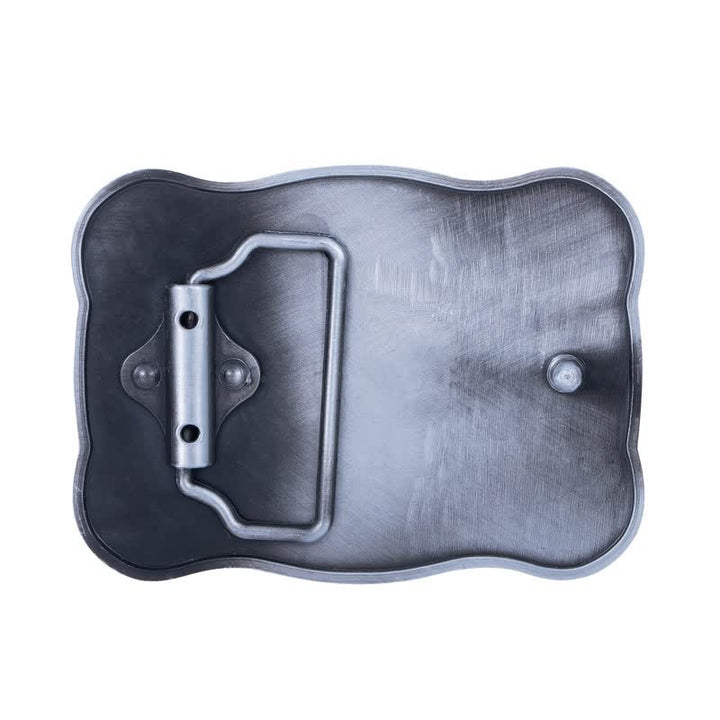 Männer DIY Cowboy Up Rodeo Horse Schnallengürtel aus Leder