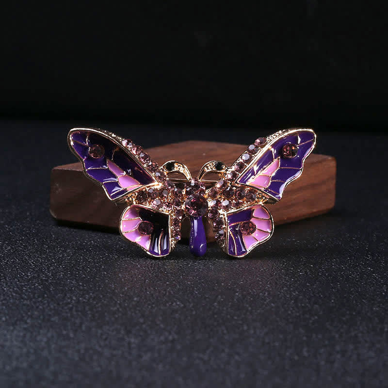 Damen Elegante märchenhafte Schmetterlingsbrosche