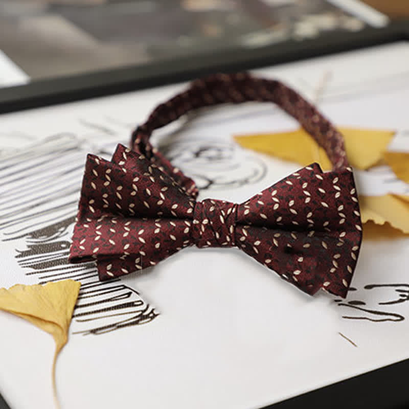 Herren-Fliege der Burgundy-Serie