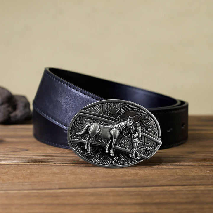 DIY Cowgirl Verstecktes Klappmesser Ledergürtel für Herren