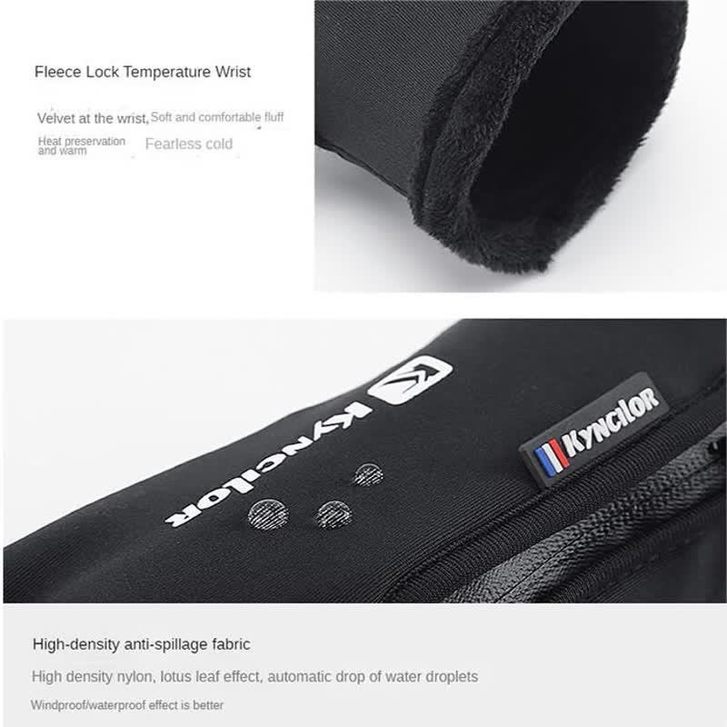 Outdoor-Radsport-wasserdichte-Reißverschluss-Taktische-Handschuhe