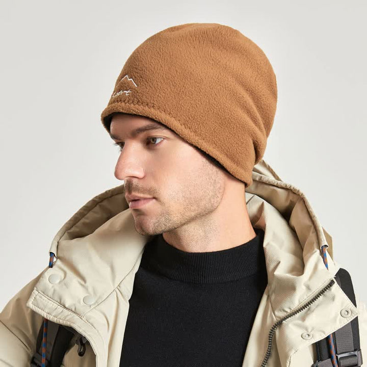 Winddicht Polar Fleece Wendemütze Warmer Hut