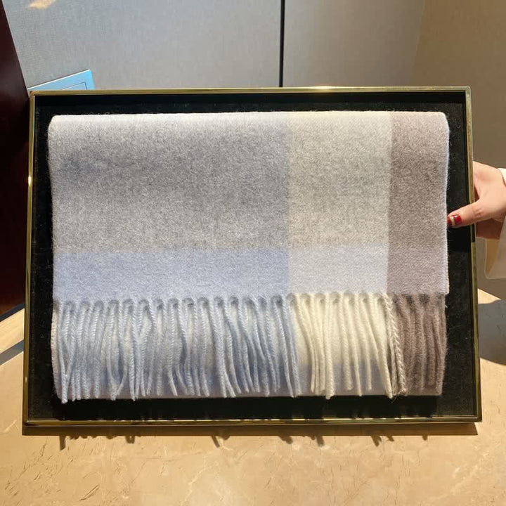 Unisex-Schal aus Lammfell im Edinburgh-Karo-Design, groß und warm - #12 - image 26