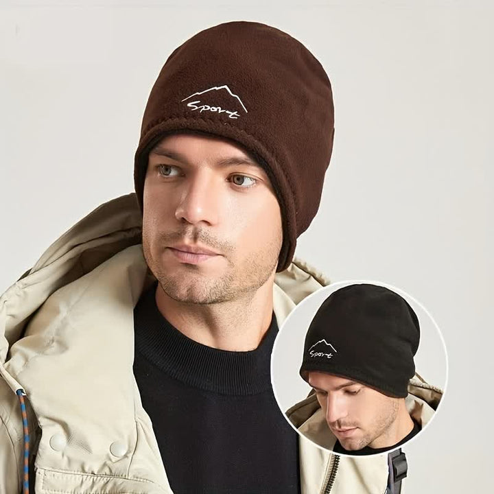 Winddicht Polar Fleece Wendemütze Warmer Hut