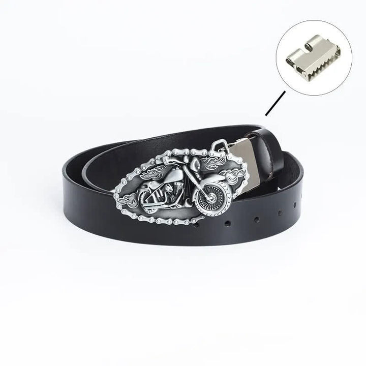 Punk-Motorrad-Leder Gürtel für Männer