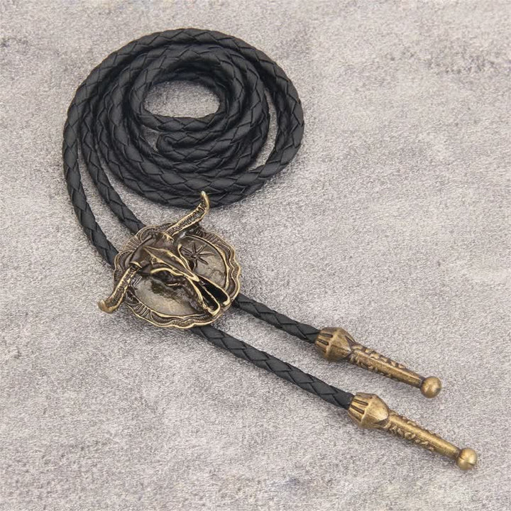 Western Rodeo Stierkopf Bolo-Tie