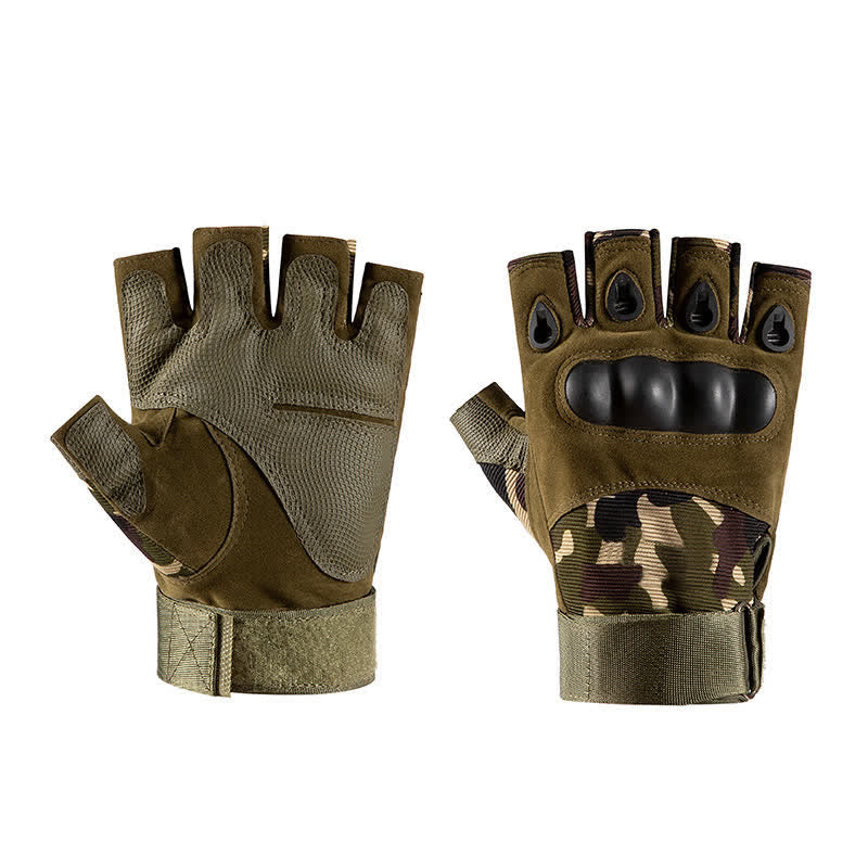 Rutschfeste Halbfinger-Handschutz-Taktische Handschuhe