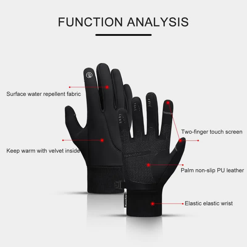 Winterfester, dehnbarer taktischer Handschuh mit Touchscreen-Funktion zum Reiten
