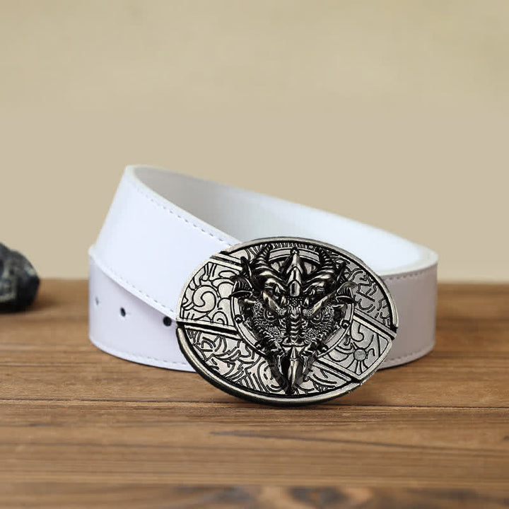 DIY Sharp Dragon Hidden Klappmesser Ledergürtel für Herren