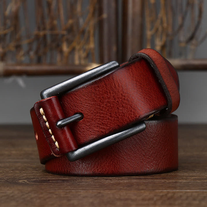 Stilvoller Retro-Cowboy-Ledergürtel für Herren