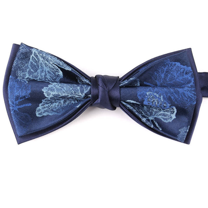 Elegante florale botanische Fliege für Herren