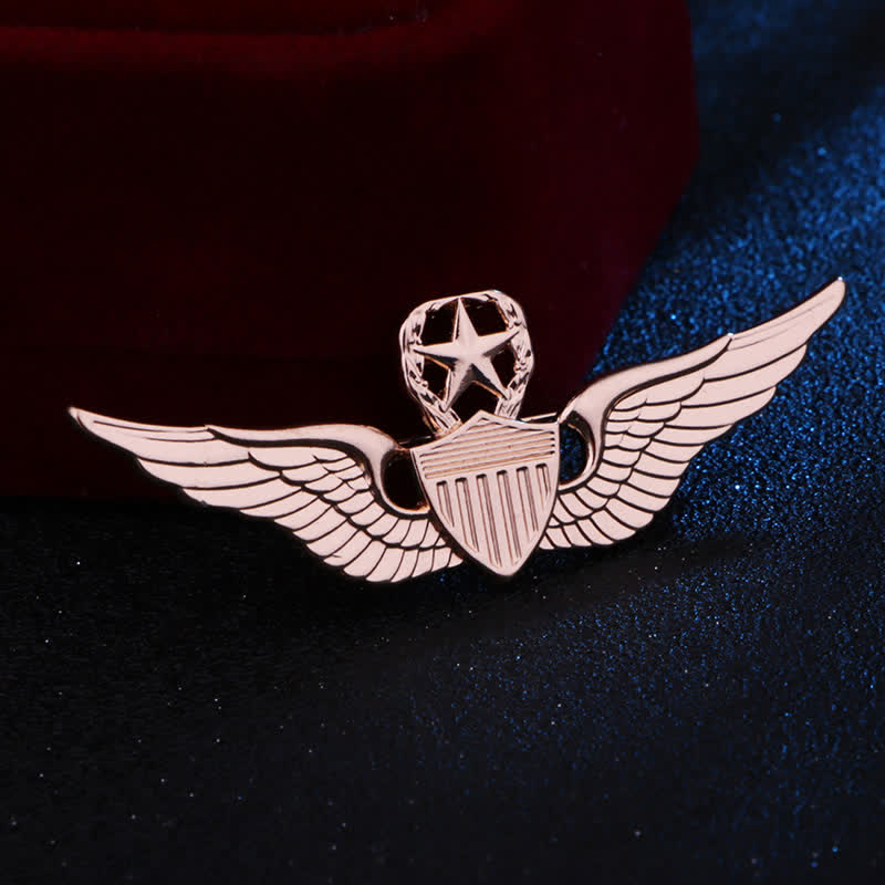 Herren Pilotabzeichen Brosche