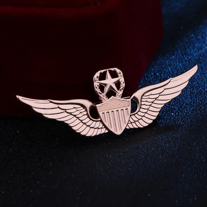 Herren Pilotabzeichen Brosche