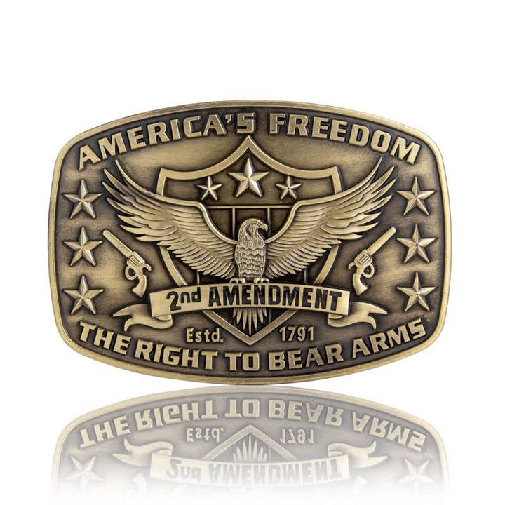 Herren DIY Adler Amerikas Freiheit Schnallen Ledergürtel